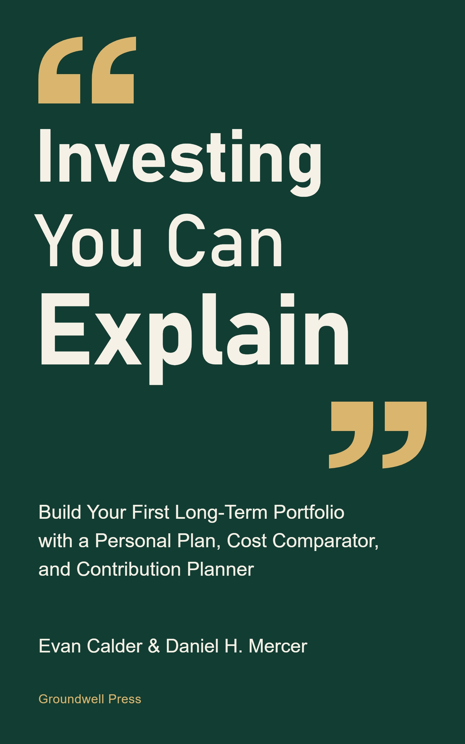 Investing You Can Explain book cover